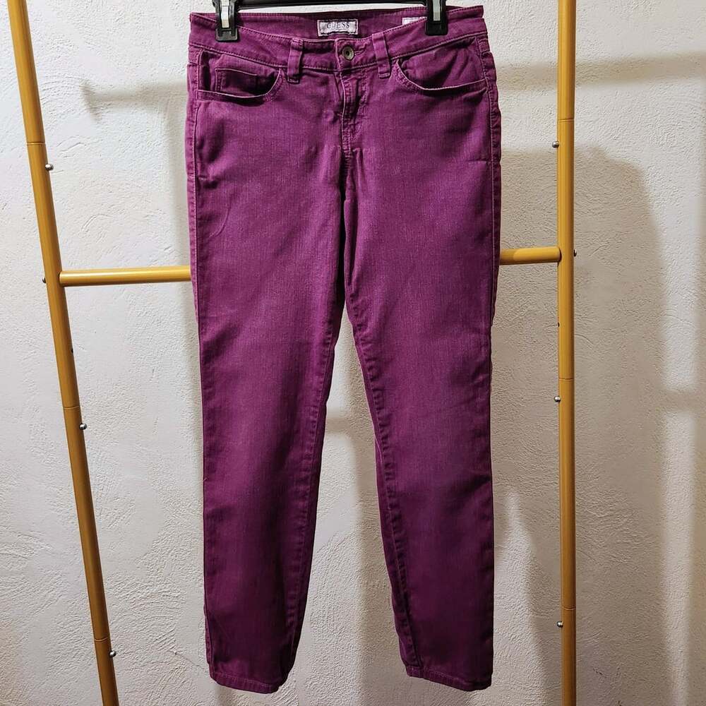 Guess Britney Skinny Jeans Purple